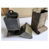 Match Holders (3),  vintage