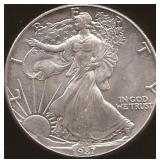 Silver Walking Liberty 1987 1 OZ
