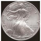 Silver Walking Liberty 1998 1 OZ