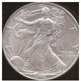 Silver Walking Liberty 1998 1 OZ