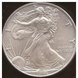 Silver Walking Liberty 1998 1 OZ