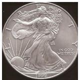 Silver Walking Liberty 1999 1 OZ