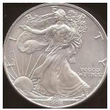 Silver Walking Liberty 1998 1 OZ