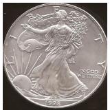 Silver Walking Liberty 1998 1 OZ
