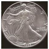 Silver Walking Liberty 1988 1 OZ
