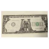 3 Dollar Bill "Bill Clinton"  (1)