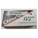 China Sports, 45ACP, 27 rounds