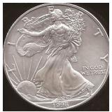Silver Walking Liberty 1998 1 OZ