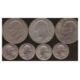 Eisenhower Dollars, Bicentennial Quarters