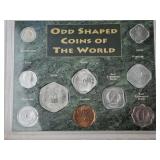 Odd Shaped Coins Of The World