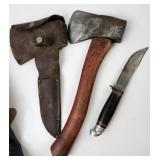 Official Boy Scout Hatchet & Knife Set