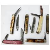 Pocket Knives, broken blades