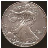 Silver Walking Liberty 1998 1 OZ