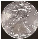 Silver Walking Liberty 1998 1 OZ
