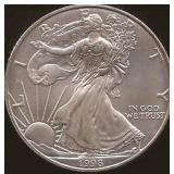 Silver Walking Liberty 1998 1 OZ