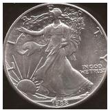 Silver Walking Liberty 1988 1 OZ
