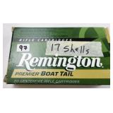 Remington 270 Win, 17 rounds