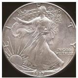 Silver Walking Liberty 1987 1 OZ