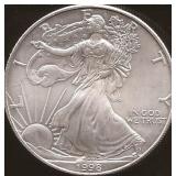Silver Walking Liberty 1998 1 OZ