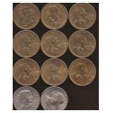 Dollar Coins, Presidential,Sacagawea,