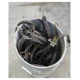 Bucket of Tarp Straps