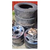 18" Dodge Rims and Tires