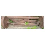 Drop Axle and Wheels