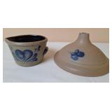 Rowe Pottery Works Batter Bowl & Vented Lid