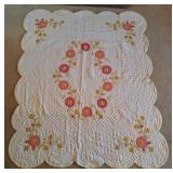 Applique Floral Quilt