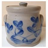 Rowe Pottery Works Crock Jar w/Lid