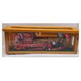 Budweiser Bud King Dragsters & Display Case