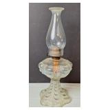 Oil Lamp w/Chimney, Antique