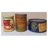 "Hoosier Boy" Coffee Can, Kiwanis Date Tin