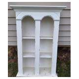 Chippy Paint Hanging Curio Shelf