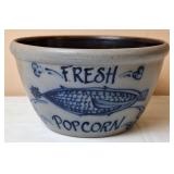 Rowe Pottery Works "Fresh Popcorn" Crock/Bowl