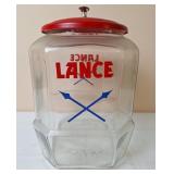 Lance Countertop Cracker Display Jar w/Lid