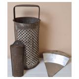 Bake-N-Lift Pie Server, Nutmeg Grater & Grater