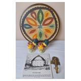 Round Barn Tile Trivet, Quilted Look Trivet & More
