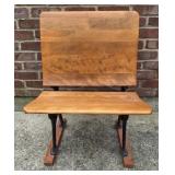 Antique School Desk