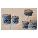 Rockdale Pottery Miniature Canister Set