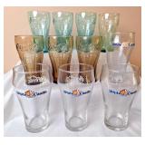 Coca-Cola and White Castle Drinking Glasses