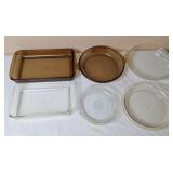 Pyrex & Fire King Pie Plates and Casserole Dishes
