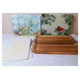 Cutting Boards & Wooden Serving Tray