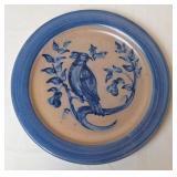 1990 Rowe Pottery Works Christmas Platter