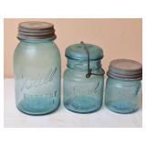 Blue Ball Jars