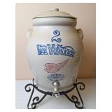 Red Wing Stoneware 2-Gallon Water Cooler w/Stand