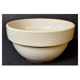 Salt-Glazed Stoneware Crock Mixing Bowl, Vintage