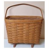 1985 Longaberger Magazine Basket