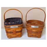 2 Longaberger Inaugural Baskets