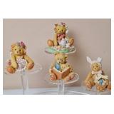 Cherished Teddies Figurines (4)